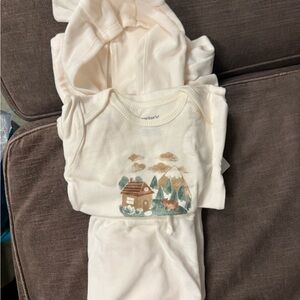 Carter's Cream Baby Outfit